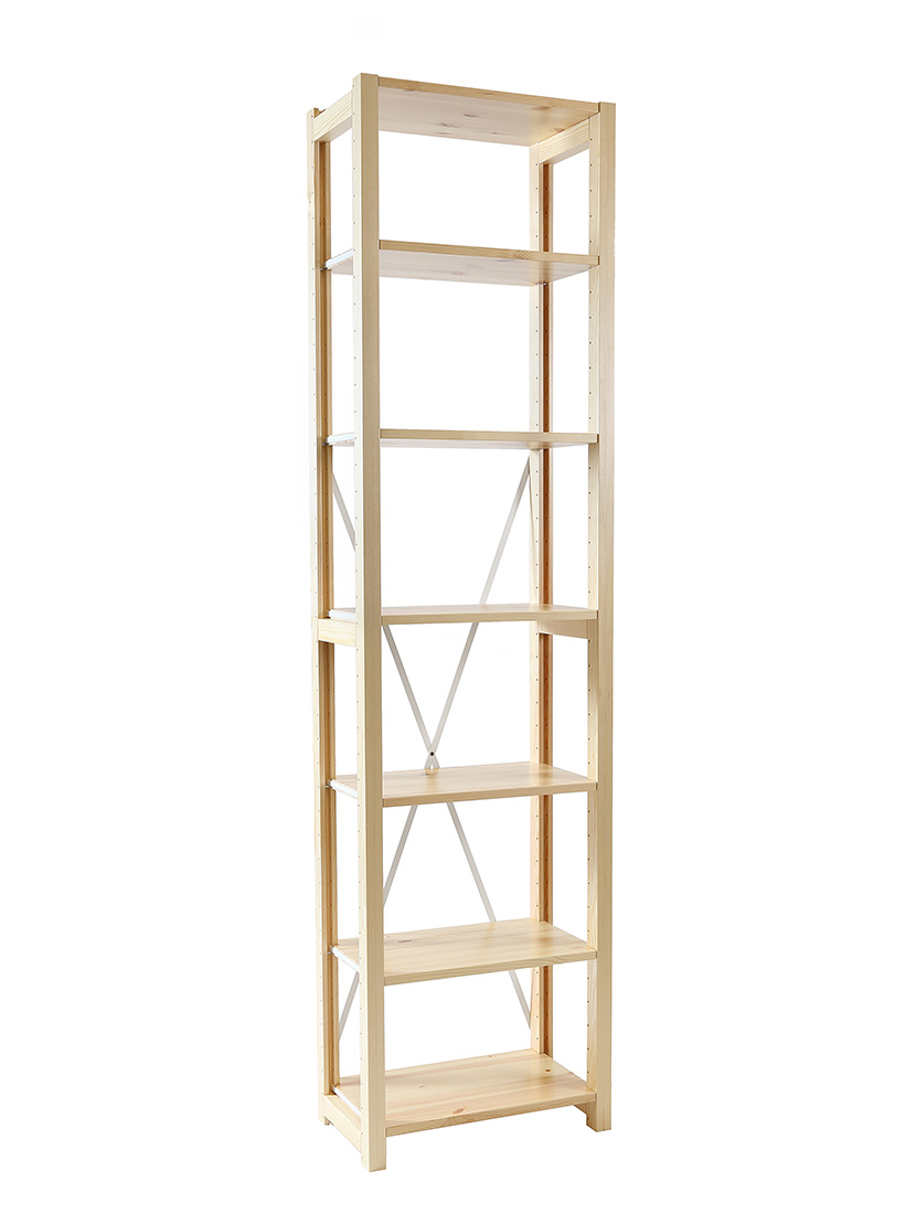 Lundia Classic -avohylly, 208x50 cm, valkolakka