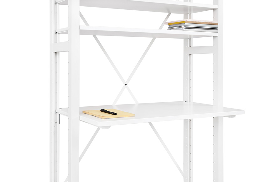 Classic työpiste ulkonevalla tasolla