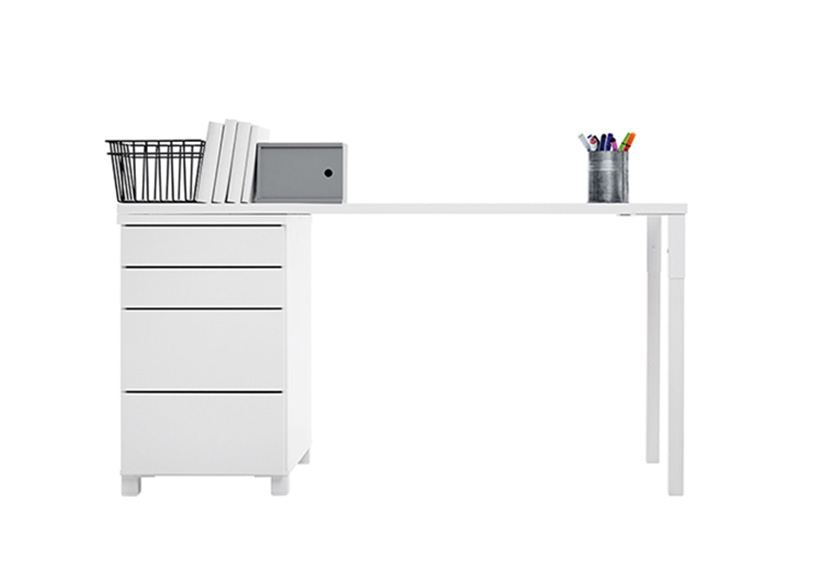 Lundia Classic work station with sliding drawers