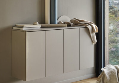 Fuuga senkki, cashmere, seinään kiinnitettävä