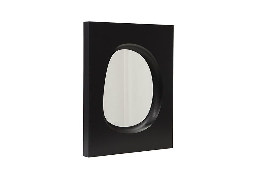 Lundia Knot -peili, seinä, musta