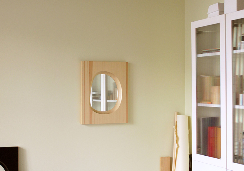 Lundia Knot -peili, seinä, luonnonväri