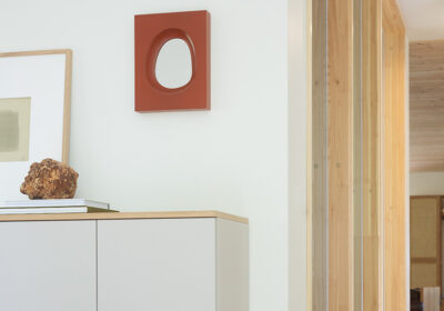 Lundia Knot -peili, pöytä, punainen