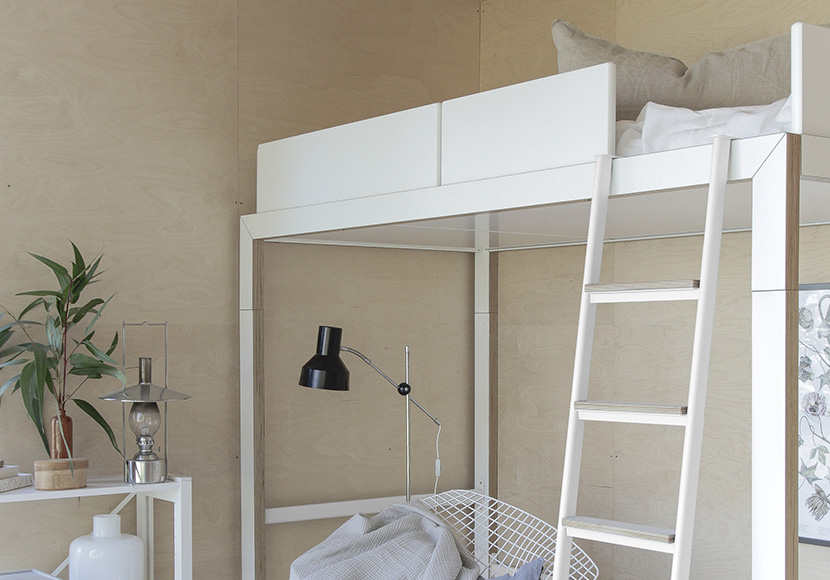 Lundia Lofty loft bed high