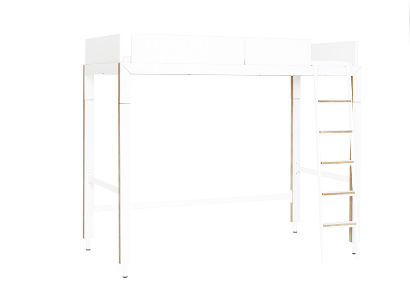 Lundia Lofty loft bed high